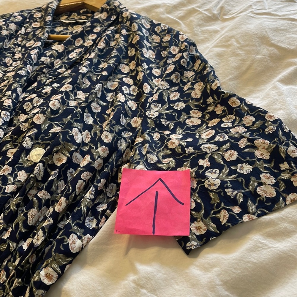 Chaus Floral Tie Waist Midi Dress - Picture 13 of 17
